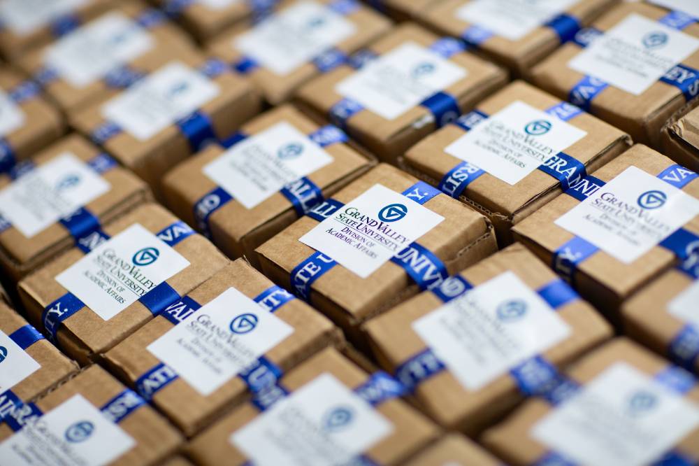 The Retiree Reception gifts.